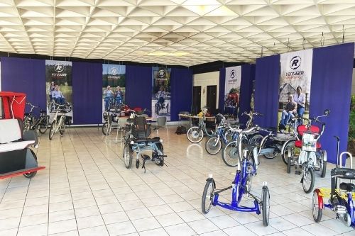 Van Raam showroom experience center in Zuid-Duitsland