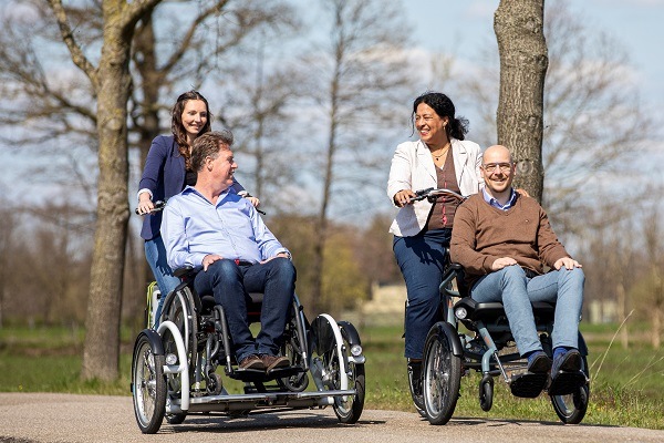 Aangepaste Van Raam leasen rolstoelfietsen