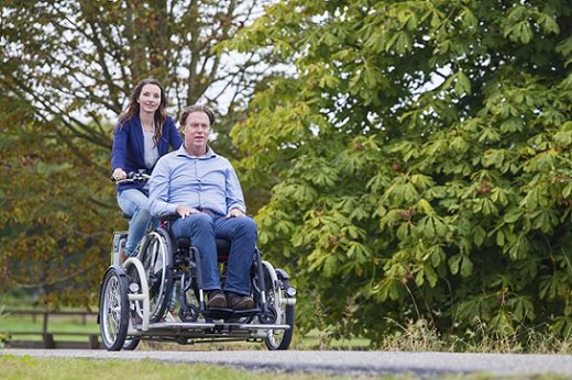 Wheelchair bike VeloPlus Van Raam