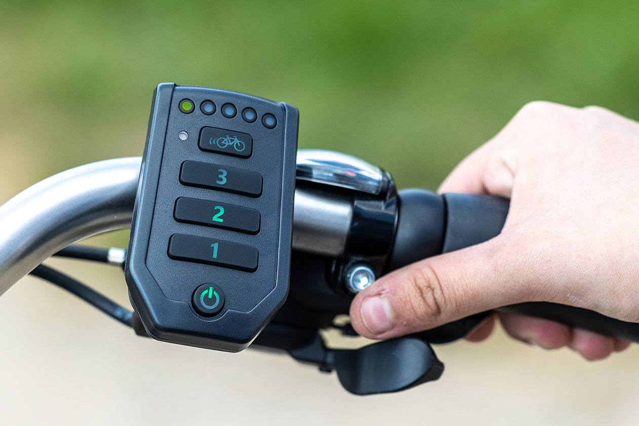 Kivo Plus Van Raam display electric pedal support