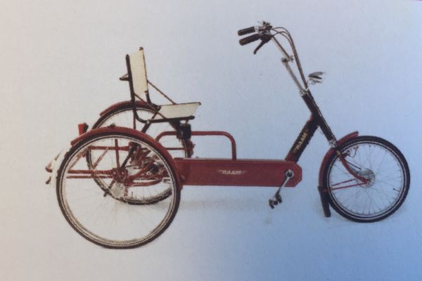 Stoelfiets van Van Raam uit 1995