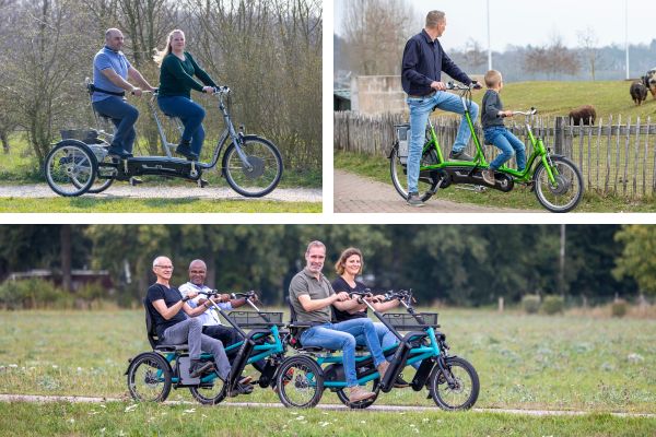 Tandems Van Raam special needs bicycles
