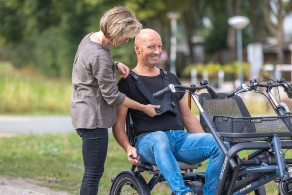 Ceinture vélo modifié Van Raam 