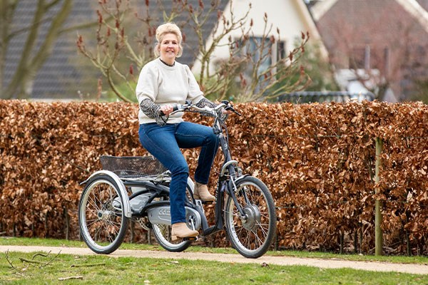 Tricycle avec cadre abaissé pour adultes Maxi Comfort Van Raam