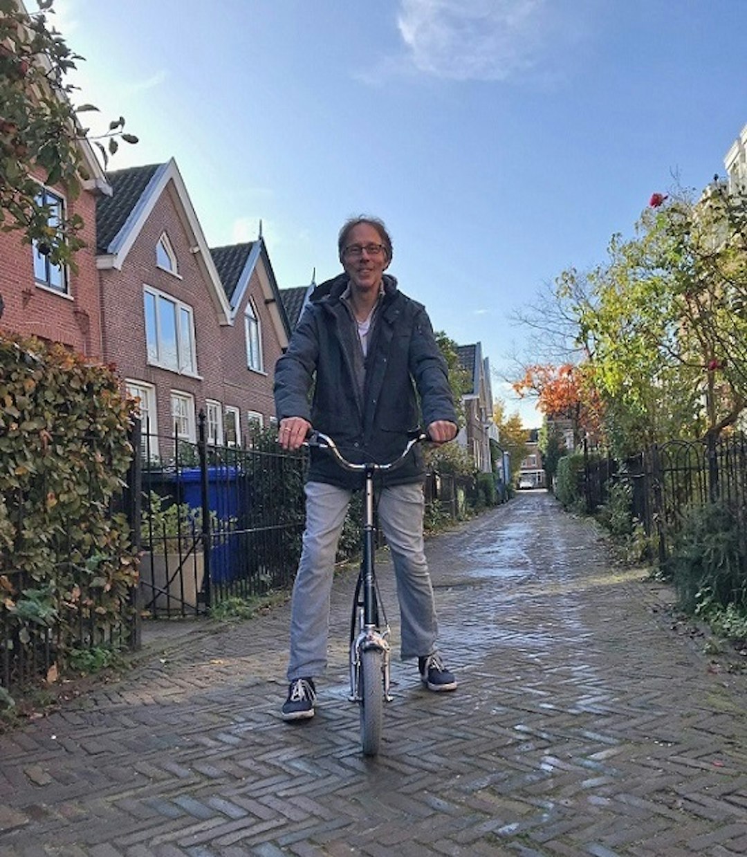 City loophulp Ton van de Nieuwenhuijzen