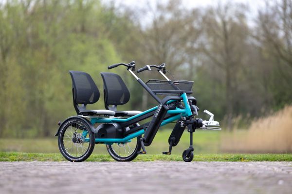 Voordelen van de FunTrain duofietsaanhanger zelf remmend door oplooprem
