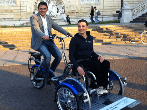 Van Raam aangepaste fietsen in Italie