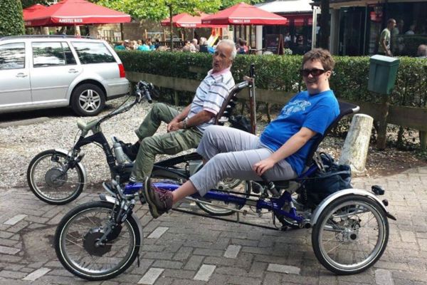 Easy Sport recumbent trike user experience Cindy van Bemmelen