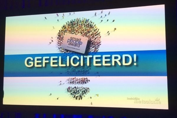 Winnaar Smart People award gefeliciteerd