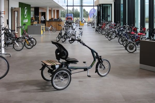 Ausstellungsraum Hersteller von angepassten Fahrrädern Van Raam in Varsseveld