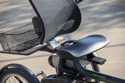 Vorteile easy rider Dreirad perfekter Fahrkomfort durch Sitz