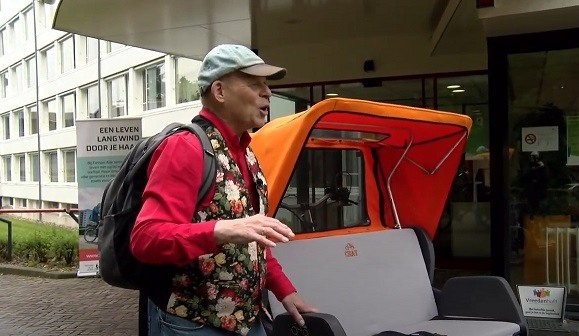 Jaap Huurman van Fietsen alle Jaren