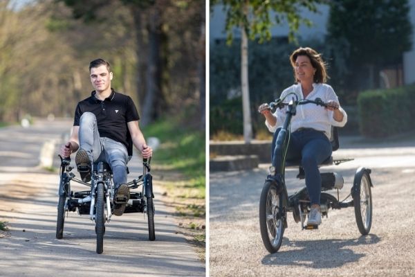 Behinderten Dreirad von Van Raam Komfortables Behinderten Dreirad für Erwachsene