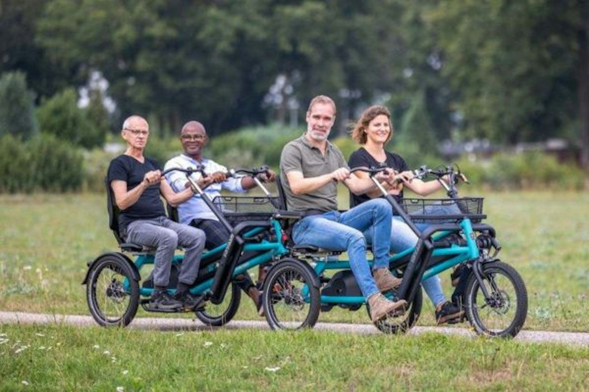 5 Vorteile vom Van Raam FunTrain Parallel-Tandem-Anhaenger
