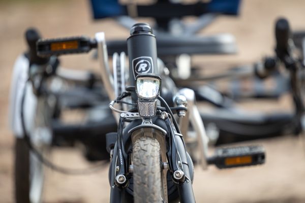 van raam easy sport small Liegedreirad Scheinwerfer