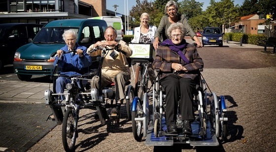 Fun2Go en rolstoelfiets