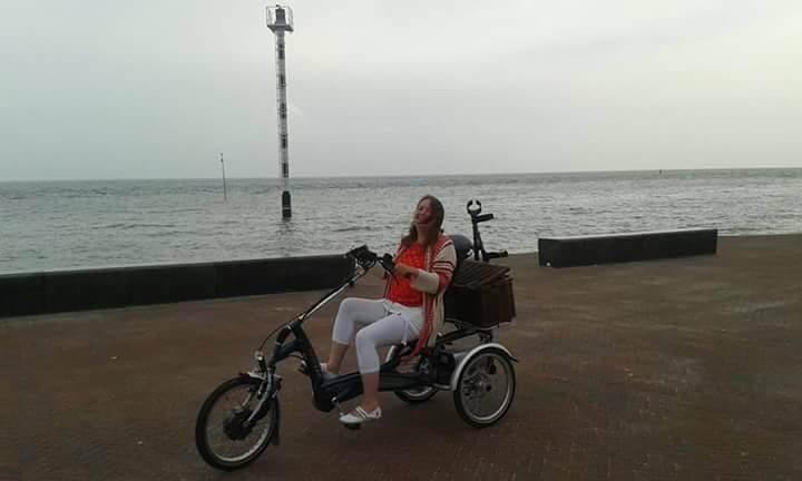 Cycling on holiday with tricycle Easy Rider