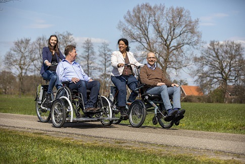 Van Raam wheelchair bikes for cycling after stroke