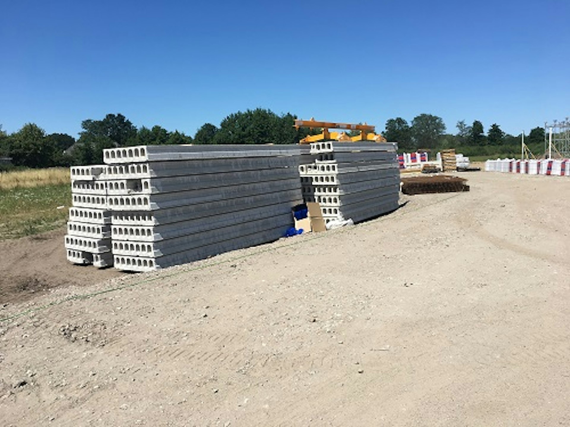 Betonnen vloer voor kantine