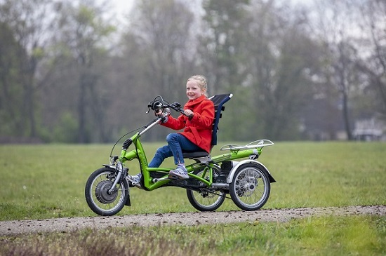 Easy Rider Small electric tricycle for children Van Raam