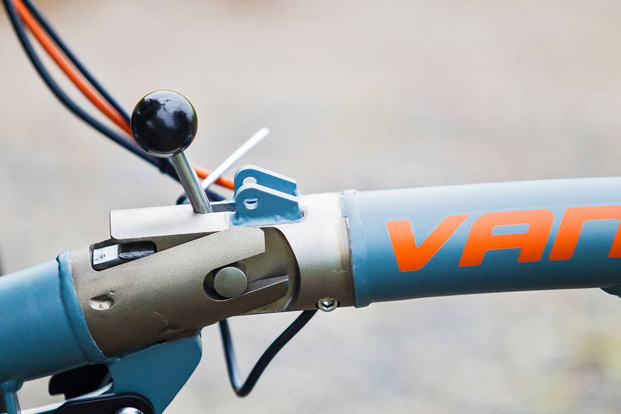Rollstuhlfahrrad opair Detail abnehmbar