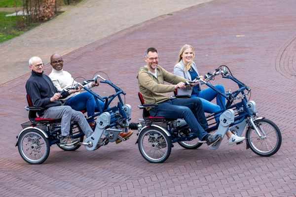 van raam Duo-Fahrräder für Pflege-einrichtungen 