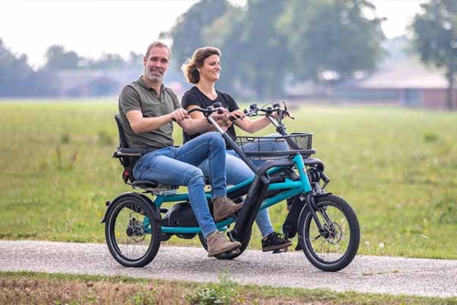 Duofiets met trapondersteuning